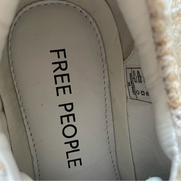 Free People embroidered sneakers size 38 catch me if you can boho - Picture 10 of 10